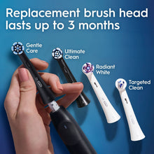 Oral-B iO Series 2 Electric Toothbrush, Pure White & Night Black, 2pk., 3 Brush Heads