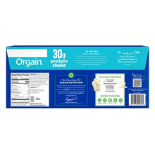 Orgain30gMilkProteinShake_Vanilla_11.0floz_18-pack2 - USA Mega Market