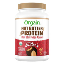 OrgainandJustin-sNutButterProteinPowder-DarkChocolatePeanutButter-2-01lbs-_1 - USA Mega Market