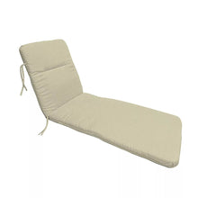 OutdoorChaiseLoungeCushionwithTiesandStraps_-Beige2Pack - USA Mega Market