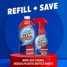 Oxiclean Max Force Advanced Laundry Stain Remover, 48 fl. oz. Refill + 16 fl. Oz. Trigger Spray