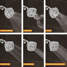 OxygenicsSquare6-SettingFixedShowerHead_AssortedColors_10 - Brands For Less USA