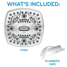 OxygenicsSquare6-SettingFixedShowerHead_AssortedColors_7 - Brands For Less USA