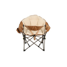 Ozark Trail Club Chair with Adjustable Footrest, Beige, Adult