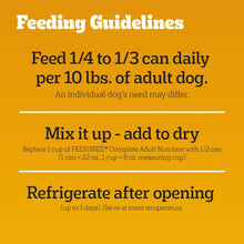 Pedigree Chopped Ground Dinner Chicken, Liver & Beef Adult Soft Wet Dog Food, (12) 22 oz Cans