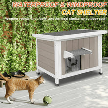 PETSCOSSET-Outdoor-Cat-House-Weatherproof-Solid-Wood-Cat-Shelter-with-Openable-Roof-for-Small-An_5718_7 - USA Mega Market