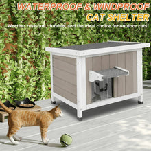 PETSCOSSET-Outdoor-Cat-House-Weatherproof-Solid-Wood-Cat-Shelter-with-Openable-Roof-for-Small-An_5718_7 - Brands For Less USA