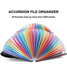 PHANCIR24PocketAccordionFileOrganizerThicker-Sturdy-FreestandingFilePaperFolderwithLabelsforClas_4050_4 - USA Mega Market
