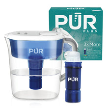 PUR_PLUS_11_Cup_Water_Pitcher_with_Lead_Reducing_blue - USA Mega Market
