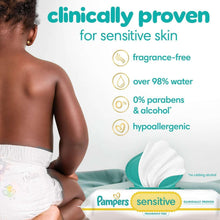 Pampers Sensitive Baby Wipes, Fragrance Free, 16 pks., 896 wipes