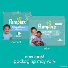 Pampers Complete Clean Baby Fresh Baby Wipes 3-Pack 216 Wipes