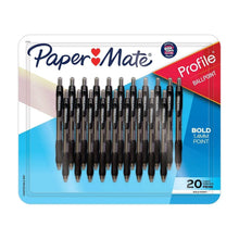 PaperMateBallpointPen-ProfileRetractablePen-BoldPoint-1-4Mm-Black-20Count-_1 - USA Mega Market