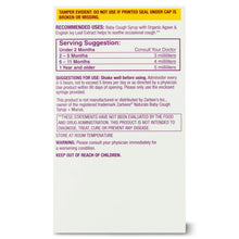 Parent's Choice Baby Cough Syrup Dietary Supplement, Grape Flavor, Drug-Free, Alcohol-Free, 2 fl oz
