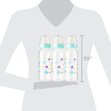 Parent's Choice Bottle, Newborns, Unisex, Cloud Print, 3 Pack, 9 fl oz
