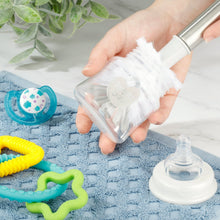 Parent's Choice Brush Breaks Long Handle Stainless Bottle Brush Cleaning Kit with Bottle Brush, Straw Brush, Nipple Brush, 2.63 in, Gray, 1 Piece