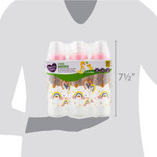 Parent's Choice Standard Neck Bottle, 9 fl oz, Newborn 0+ Months, 3 Pack