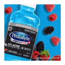 Pedialyte AdvancedCare Plus Electrolyte Drink, Berry Frost, 1 Liter, Pack of 4