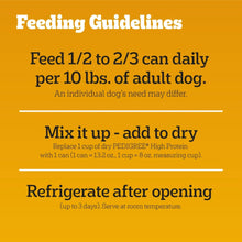 Pedigree High Protein Beef Lamb & Chicken Turkey In Gravy Wet Food Variety Pack (12) 13.2 oz Cans