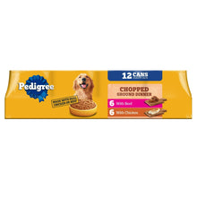 PedigreeChoppedGroundDinnerWetDogFoodChicken_Beef_13.2oz.Cans_12Count_Packof1 - USA Mega Market