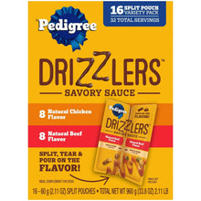 PedigreeDrizzlersSavorySauceMultipack-60gTwinPouch-Packof2-32Pouches-64Servings-_1 - USA Mega Market