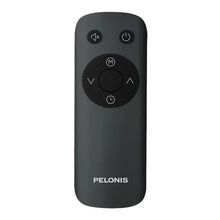 PelonisTabletopDigitalCeramicHeaterwithDigitalThermostatandRemoteControl_Black - USA Mega Market