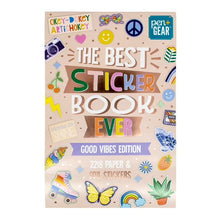 Pen+Gear Best Sticker Book Ever - Good Vibes Edition, Multicolored