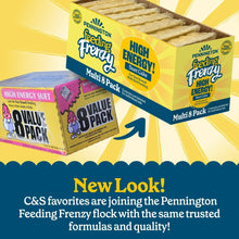 Pennington Feeding Frenzy High Energy Suet, for Year-Round Wild Bird Feeding, 11.75 oz. Cake, 8 Count Value Pack, Fresh