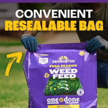 Pennington Full Season Southern Weed and Feed with Crabgrass Control, 25-0-14 Fertilizer, 25.6 lb., 8M Coverage