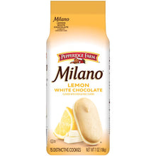 Pepperidge Farm Milano White Chocolate Lemon Flavored Cookies, 7 oz Bag
