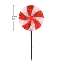 Peppermint LED Lawn Stakes, Set of 6