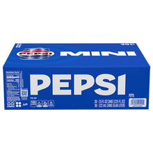 Pepsi Mini, 7.5 onzas líquidas, paquete de 30 unidades