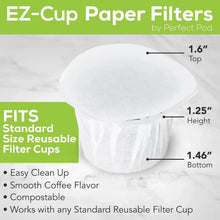 PerfectPodEZ-Cup2.0100_BiodegradablePaperCoffeeFilters4 - USA Mega Market