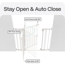 Perma Child Safety  Safe Step Baby Gate with Rental Safe Wall Protectors