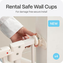Perma Child Safety  Safe Step Baby Gate with Rental Safe Wall Protectors