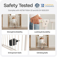 Perma Child Safety  Safe Step Baby Gate with Rental Safe Wall Protectors