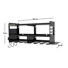 Permasteel24.6_6-BayHeavyDutyWallMountedPowerToolOrganizer5 - USA Mega Market