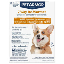 PetArmor7WayChewableDe-WormerforPuppiesandSmallDogs_12-count - USA Mega Market