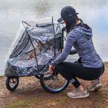 Petique Trailblazer Gray Pet Jogger with Accessory Bundle