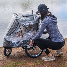 Petique Trailblazer Gray Pet Jogger with Accessory Bundle