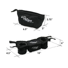 Petique Trailblazer Gray Pet Jogger with Accessory Bundle