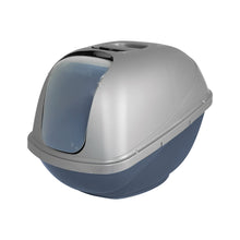 Petmate-Basic-Hooded-Enclosed-Cat-Litter-Pan-Covered-Plastic-Box-with-Door-Large-Blue-Silver.d73c755902a5f7e818b5ef7343f77618_fe24bfe6-1fdc-410d-b9e6-862fb529900e - USA Mega Market