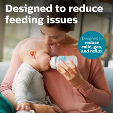 Philips Avent Anti-colic Baby Bottle with AirFree Vent, 9oz, 1pk, Clear, SCY703/91
