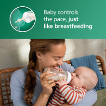 Philips Avent Natural Glass Baby Bottle with Natural Response Nipple (Medium Flow, Flow 3), 8oz, SCY913/01
