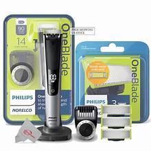 PhilipsNorelcoOneBladeProFaceandBodyHybridElectricTrimmerandShaver2 - Brands For Less USA