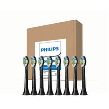 Philips Sonicare DiamondClean Replacement Toothbrush Heads, Black, 8 ct.