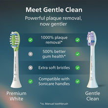 Philips Sonicare Gentle Clean Replacement Toothbrush Heads, 8 ct.
