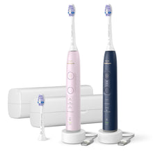Philips Sonicare Supreme Clean Rechargeable Toothbrush, Pink and Blue, 2 pk.