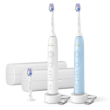 Philips Sonicare Supreme Clean Rechargeable Toothbrush, White and Blue, 2 pk.