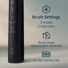 Philips Sonicare Total Clean Rechargeable Toothbrush, White and Black, 2 pk.