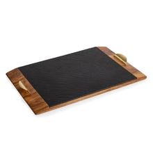 PicnicTimeCovinaAcaciaWood_SlateServingTray - Brands For Less USA